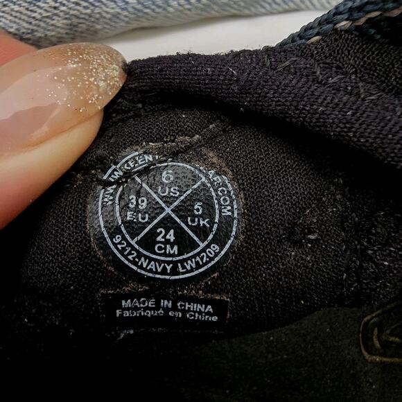 Keen Newport H2 Sandals Mens 6 Navy Blue Closed Toe Water Hiking Sport Hybrid - Picture 10 of 10